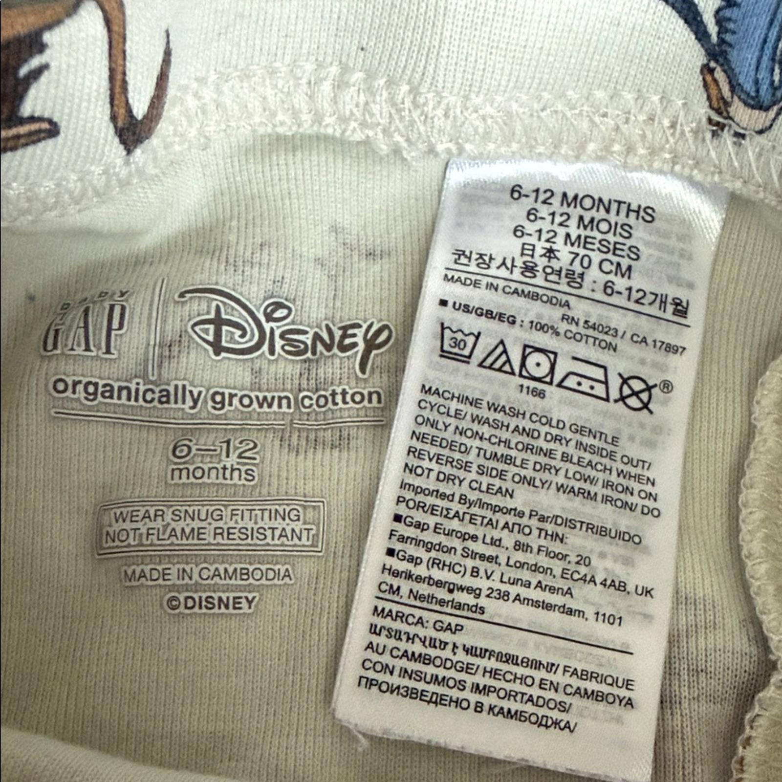 Baby GAP Disney Lion King Pajamas Size 6-12 M