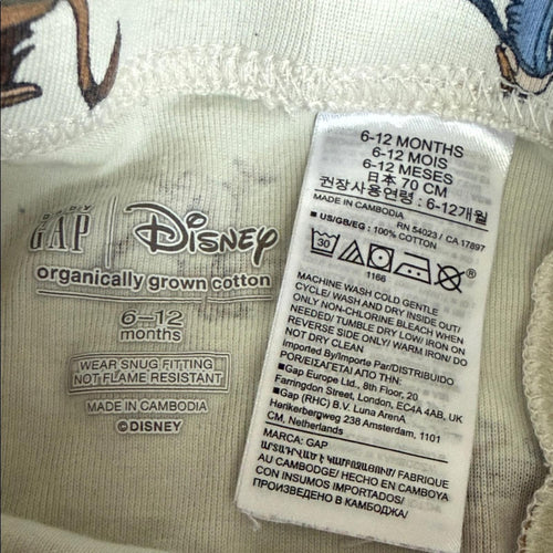 Baby GAP Disney Lion King Pajamas Size 6-12 M