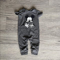 Disney Baby Gray Mickey Mouse Bodysuit Size 6-9 M