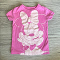Disney Pink Minnie Mouse Graphic Tee Size 3