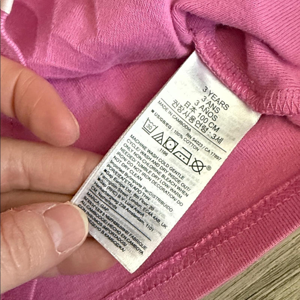 Disney Pink Minnie Mouse Graphic Tee Size 3