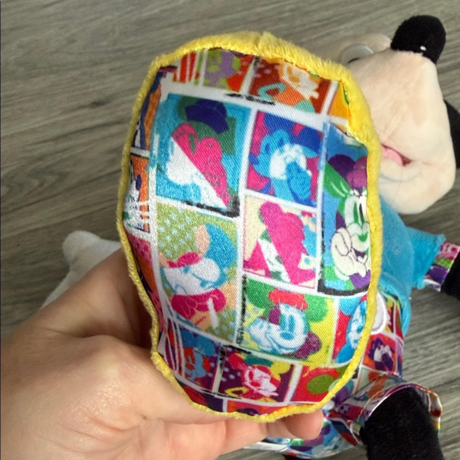 Disney Mickey Mouse Plush - Black, Yellow, Blue, White